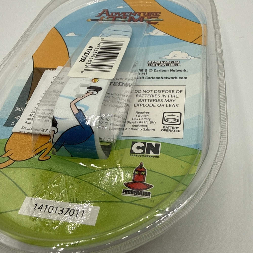 Adventure Time Finn and Jake LCD Watch Collectable Rare New Needs Battery - Picture 5 of 5